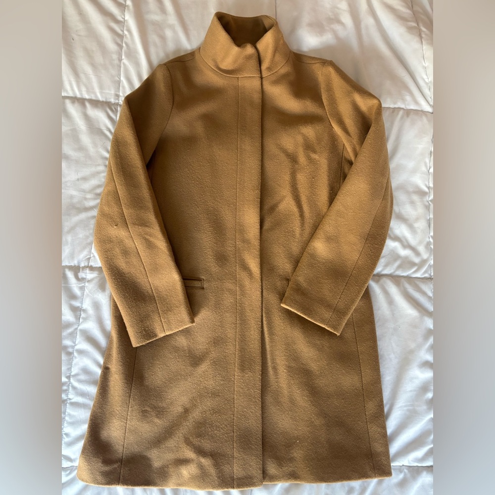 Old Navy Women's Camel Trench Coat